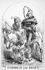 Taming Of The Shrew. /Nplay By William Shakespeare. Wood Engraving, English, 19Th Century. Poster Print by Granger Collection - Item # VARGRC0047922