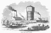 Detroit: Waterworks, 1856. /Nwood Engraving, 1856. Poster Print by Granger Collection - Item # VARGRC0102344