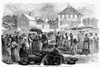 Charleston: Market, 1866. /Nthe Watermelon Market At Charleston, South Carolina. Wood Engraving, 1866. Poster Print by Granger Collection - Item # VARGRC0101360