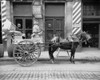 New Orleans: Milk Cart. /Na Horse-Drawn Milk Cart Outside A Barber Shop On A Street In New Orleans, Lousiana. Photographed C1905. Poster Print by Granger Collection - Item # VARGRC0131343