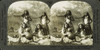Hula Dancers, C1905. /Nhawaiian Hula Dancers In The Crater Of Punch Bowl Mountain, Oahu. Stereograph, C1905. Poster Print by Granger Collection - Item # VARGRC0059691