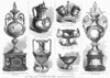 Yachting Trophies, 1871. /Nnew York Yacht Club Regatta Prizes. Wood Engraving, 1871. Poster Print by Granger Collection - Item # VARGRC0098047