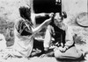 Hopi Hair Dresser, C1909. /Na Hopi Woman Combing And Arranging The Hair Of A Young Girl In Arizona. Photographed C1909. Poster Print by Granger Collection - Item # VARGRC0109426