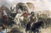 Emigrants To West, 1874. /Nemigrants Crossing The Plains. Colored Engraving, 1874, By H.B. Hall After F.O.C. Darley. Poster Print by Granger Collection - Item # VARGRC0060978 Emigrants To West, 1874. /Nemigrants Crossing The Plains. Colored Engraving, 1874, By H.B. Hall After F.O.C. Darley. Poster Print by Granger Collection - Item # VARGRC0060978