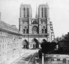 Paris: Notre Dame, C1855. /Nnotre Dame Cathedral In Paris, France, Photographed, C1850S, During The Restoration Led By Eug�Ne Viollet-Le-Duc And Jean Lassus. Poster Print by Granger Collection - Item # VARGRC0117353