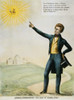 John C. Calhoun Cartoon. /Ncalhoun As Joshua Commanding The Sun To Stand Still: An American Cartoon Of 1848 Condemning The Position Of Calhoun And The South On Slavery. Poster Print by Granger Collection - Item # VARGRC0008149