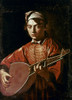 Caravaggio: Luteplayer. /Noil On Canvas, 1596. Poster Print by Granger Collection - Item # VARGRC0043777