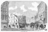 Boston, 1858. /Nscene From Washington Street In Boston, Massachusetts. Wood Engraving, English, 1858. Poster Print by Granger Collection - Item # VARGRC0088615