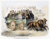 Manchester Omnibus, 1856. /Na Three-Horse Omnibus At Manchester, England. Wood Engraving, English, 1856. Poster Print by Granger Collection - Item # VARGRC0088352