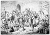 Johann Pestalozzi /N(1746-1827). Swiss Educational Reformer. Pestalozzi With The Orphans Of Nidwalden, Switzerland. Wood Engraving, German, 19Th Century. Poster Print by Granger Collection - Item # VARGRC0044771