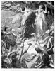 Druids And Britons. /Nthe Druids Inciting The Britons To Oppose The Landing Of The Romans. Wood Engraving, 19Th Century. Poster Print by Granger Collection - Item # VARGRC0014044