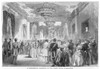 Buchanan: Reception, 1858. /Na Presidential Reception At The White House During The Administration Of James Buchanan, 1858: Contemporary Wood Engraving. Poster Print by Granger Collection - Item # VARGRC0066259