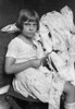 Hine: Child Labor, 1924. /Na Young Girl Cutting Lace At Her Home In New York City. Photograph By Lewis Hine, March 1924. Poster Print by Granger Collection - Item # VARGRC0107867