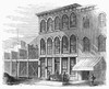 New York: Dispensary, 1868. /Nnew York Homeopathic Dispensary, West Thirty-Fourth Street, New York. Wood Engraving, 1868. Poster Print by Granger Collection - Item # VARGRC0096167