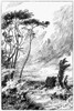 Cloudscape, C1900. /Npen-And-Ink Drawing, C1900. Poster Print by Granger Collection - Item # VARGRC0078535