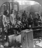 San Francisco Earthquake. /Nsoldiers Having A Meal In The Burned District, Following The Earthquake Of 18 April 1906. Stereograph, 1906. Poster Print by Granger Collection - Item # VARGRC0119570
