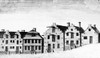 New York: Albany, 1791. /Ndutch Style Houses At Albany, New York. Line Engraving From Columbia Magazine, 1789. Poster Print by Granger Collection - Item # VARGRC0125403