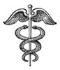 The Caduceus. /Nan Insignia Modeled On Hermes' Staff And Used As The Symbol Of The Medical Profession. Poster Print by Granger Collection - Item # VARGRC0012549