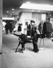 New York: Macy'S, 1955. /Nsecurity Guard And Dog At Macy'S Department Store, New York. Photographed 1955. Poster Print by Granger Collection - Item # VARGRC0098202