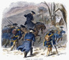March To Valley Forge, 1777. /Nengraving, 19Th Century. Poster Print by Granger Collection - Item # VARGRC0009354