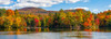 Trees reflection on water, Sally's Pond, West Bolton, Quebec, Canada Poster Print by Panoramic Images - Item # VARPPI173903