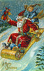 American Christmas Card. /Nlate 19Th Century. Poster Print by Granger Collection - Item # VARGRC0018689