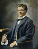 Jack London (1876-1916). /Namerican Novelist And Short-Story Writer. Oil Over A Photograph, C1900. Poster Print by Granger Collection - Item # VARGRC0044953