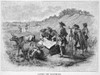 Baltimore, Maryland. /Nphilip Jones Surveying And Laying Out The City Of Baltimore, Maryland. Wood Engraving, American, 19Th Century. Poster Print by Granger Collection - Item # VARGRC0032397