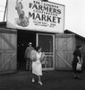 Farmer'S Market, 1940. /Ncustomers At The Entrance Of The Tri-County Farmers Co-Op Market In Du Bois, Pennsylvania. Photograph By Jack Delano, August 1940. Poster Print by Granger Collection - Item # VARGRC0122991