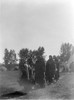 Cheyenne Dancers, C1910. /Ncheyenne Participants In The Sun Dance Ceremony Leaving The Preparation Lodge. Photograph By Edward Curtis, C1910. Poster Print by Granger Collection - Item # VARGRC0115483