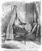 Prince Imperial, 1856. /Nlouis Napoleon Eug�Ne, Prince Imperial Of France, As A Newborn Baby In His Crib At The Tuileries In Paris, 1856. Contemporary English Wood Engraving. Poster Print by Granger Collection - Item # VARGRC0093424
