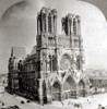 France: Reims Cathedral. /Ncathedral At Reims, Restored After Damage From World War I. Stereograph View, C1926. Poster Print by Granger Collection - Item # VARGRC0091581