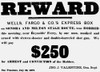 Robbery Reward, 1875. /Nreward Poster Issued By Wells, Fargo & Co. After A Stage Coach Robbery In 1875. Poster Print by Granger Collection - Item # VARGRC0090218