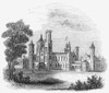 Smithsonian Institution. /Nwashington, D.C. Wood Engraving, American, 1852. Poster Print by Granger Collection - Item # VARGRC0079721