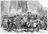 Paris Commune, 1871. /N'Mob Of Paris Carrying Off The Guns Of National Guards.' Wood Engraving From An English Newspaper Of 11 March 1871. Poster Print by Granger Collection - Item # VARGRC0087067