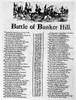 Battle Of Bunker Hill. /Nbroadside, Printed In Providence, Rhode Island, Reporting On The Battle Of Bunker Hill At Charlestown, Massachusetts, 17 June 1775. Poster Print by Granger Collection - Item # VARGRC0129810