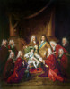 Louis Xv (1710-1774). /Nking Of France, 1715-1774. The Young King Granting Privileges To The Nobles Of The Municipal Council Of Paris. Painting By Louis De Boulogne The Younger, 18Th Century. Poster Print by Granger Collection - Item # VARGRC0127203