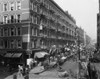 Lower East Side, C1909. /Nan Outdoor Market On Orchard Street And Rivington Street, New York City, C1909. Poster Print by Granger Collection - Item # VARGRC0106859