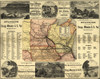 Map: Railway, 1874. /Na Map Of The Chicago, Milwaukee, And St. Paul Railways, With Illustrations. Map By Rand Mcnally & Co., 1874. Poster Print by Granger Collection - Item # VARGRC0216438