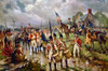 Saratoga: Surrender, 1777. /Nsurrender Of British General John Burgoyne At Saratoga, New York, 17 October 1777. Illustration By Percy Moran, C1911. Poster Print by Granger Collection - Item # VARGRC0109362