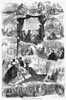 Rich New York, 1865. /N'The Rich Of New York-How They Live.' Wood Engravings From An American Newspaper Of 1865. Poster Print by Granger Collection - Item # VARGRC0088376