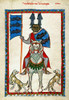 Illumination: Knight./Nthe Minnesinger Wachsmut Von Kunzingen, In An Illumination For The Early 14Th Century Great Heidelberg Lieder Ms. Poster Print by Granger Collection - Item # VARGRC0007346