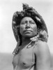 Apsaroke Medicine Man./Na Portrait Of The Eagle Medicine Man Of The Apsaroke Tribe Wearing An Eagle Headdress, Great Plains. Photographed By Edward S. Curtis, C1908. Poster Print by Granger Collection - Item # VARGRC0119469