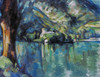 Cezanne: Annecy Lake, 1896. /Npaul Cezanne: Le Lac D'Annecy. Canvas, 1896. Poster Print by Granger Collection - Item # VARGRC0029624