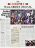 Occupy Wall Street, 2011. /Nfront Page Of The Second Issue Of The Occupied Wall Street Journal Distributed By Demonstrators At Zuccotti Park In Downtown Manhattan, 8 October 2011. Poster Print by Granger Collection - Item # VARGRC0183680