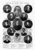 Titanic Passengers & Crew. /Nnotable Titanic Passengers And Crew Members Both Saved And Lost, 1912. Poster Print by Granger Collection - Item # VARGRC0005878
