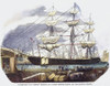 Clipper Ship, 1851. /Nthe American Clipper Ship 'R.B. Forbes,' Intended As A Packet Ship Between Boston And The Sandwich Islands (Hawaii): Wood Engraving, C1851. Poster Print by Granger Collection - Item # VARGRC0064764