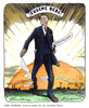 Eugene Debs (1855-1926). /Neugene Victor Debs. American Socialist Leader. Debs Depicted As 'The Sower' In A Cartoon By Art Young (1866-1943) For The Socialist Party Of America. Poster Print by Granger Collection - Item # VARGRC0070820