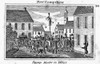 Stamp Act: Protest, 1765. /Na New Hampshire Stamp Agent Hanged In Effigy During An Anti-Stamp Act Protest In 1765. Line Engraving, 1829. Poster Print by Granger Collection - Item # VARGRC0075363