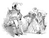 Taming Of The Shrew. /Nplay By William Shakespeare. Wood Engraving, English, 19Th Century. Poster Print by Granger Collection - Item # VARGRC0071823